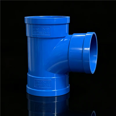 Blue Equal Diameter Tee